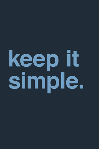 Keep It Simple