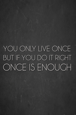 YOLO Quote